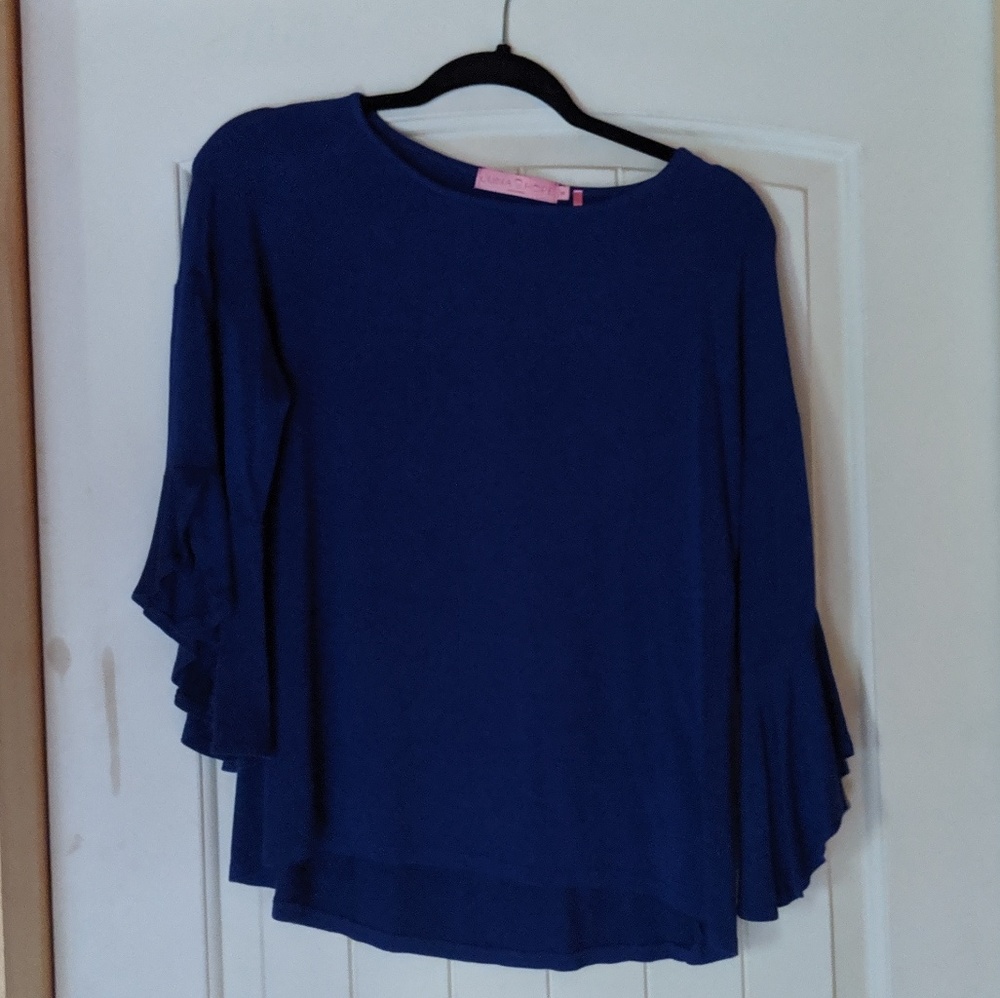 Royal Blue Blouse